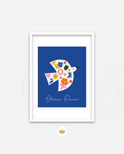 Floral Peace Dove