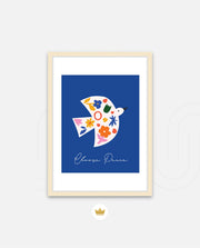 Floral Peace Dove