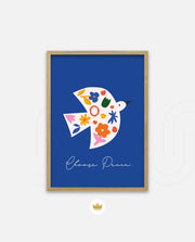 Floral Peace Dove