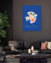 Floral Peace Dove