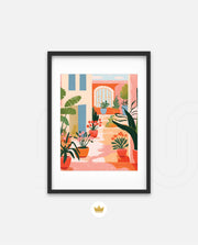 Sunlit Courtyard