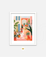 Sunlit Courtyard
