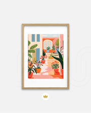 Sunlit Courtyard