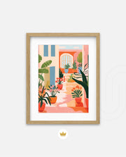 Sunlit Courtyard