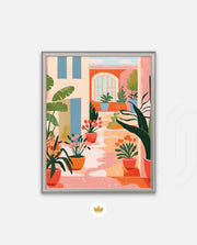 Sunlit Courtyard