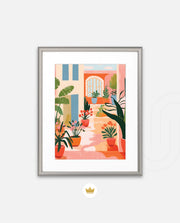 Sunlit Courtyard