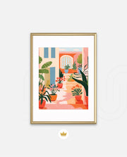 Sunlit Courtyard