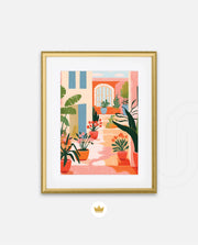Sunlit Courtyard