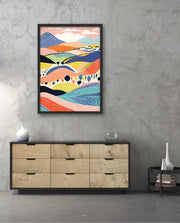 Pastel Valley View