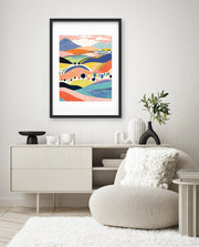 Pastel Valley View