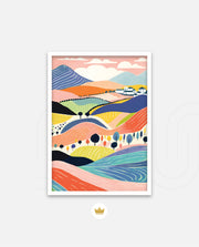Pastel Valley View