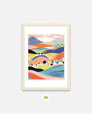 Pastel Valley View