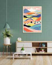 Pastel Valley View