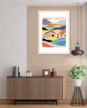 Pastel Valley View