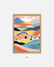 Pastel Valley View