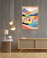 Pastel Valley View