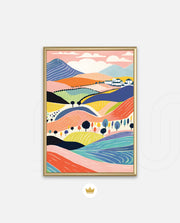 Pastel Valley View