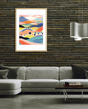 Pastel Valley View