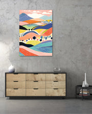 Pastel Valley View
