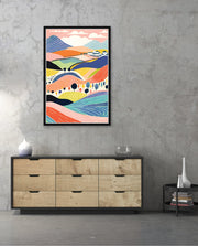 Pastel Valley View