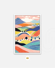 Pastel Valley View