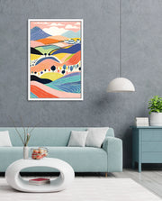 Pastel Valley View