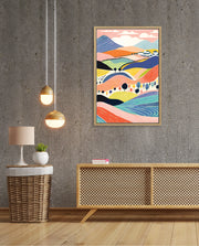 Pastel Valley View