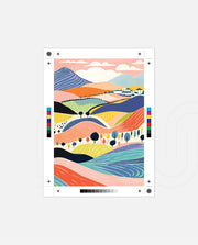 Pastel Valley View