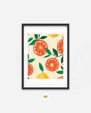 Citrus Pattern Bloom