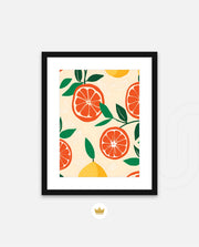 Citrus Pattern Bloom