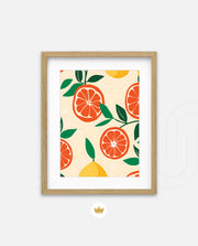 Citrus Pattern Bloom