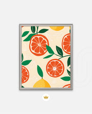 Citrus Pattern Bloom