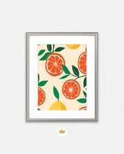 Citrus Pattern Bloom