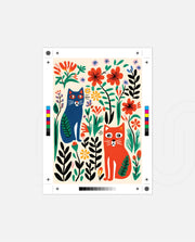 Garden Cats Duo
