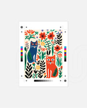 Garden Cats Duo