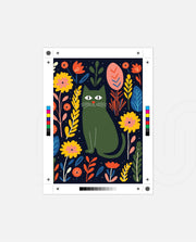 Midnight Garden Cat