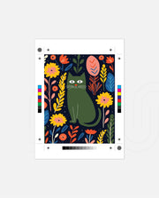 Midnight Garden Cat