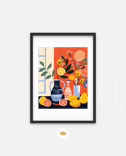 Citrus Vase Still