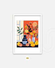 Citrus Vase Still