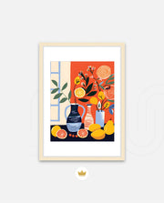 Citrus Vase Still