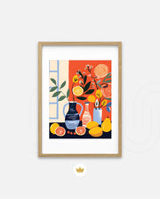Citrus Vase Still