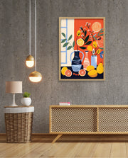 Citrus Vase Still