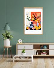 Citrus Vase Still