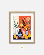 Citrus Vase Still