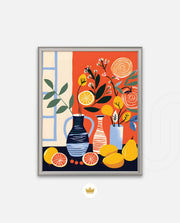 Citrus Vase Still