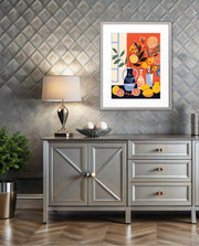 Citrus Vase Still