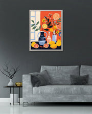 Citrus Vase Still