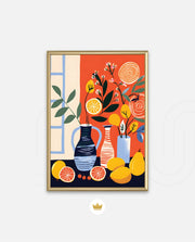 Citrus Vase Still