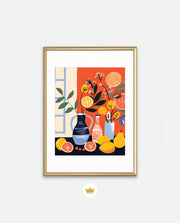 Citrus Vase Still