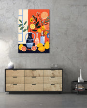 Citrus Vase Still